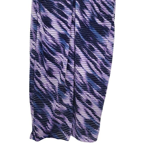 Jennifer Lopez Womens Sz 12 Purple Sleeveless Midi Length Dress - Picture 7 of 10